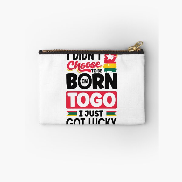 Item preview, Togolese Togo Togolese Flag I Just Got Lucky Funny designed and sold by ShopTheStyle.