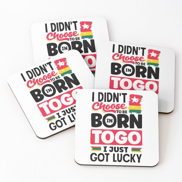 Item preview, Togolese Togo Togolese Flag I Just Got Lucky Funny designed and sold by ShopTheStyle.