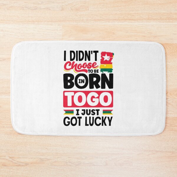 Item preview, Togolese Togo Togolese Flag I Just Got Lucky Funny designed and sold by ShopTheStyle.