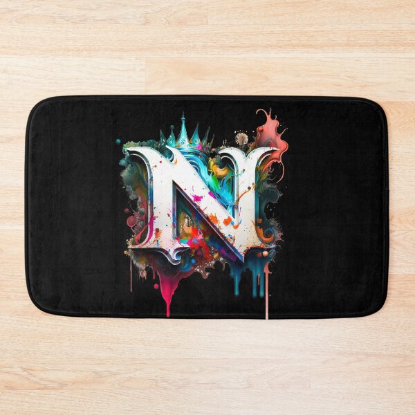 Item preview, Graffiti letter N with crown designed and sold by hendeJens.
