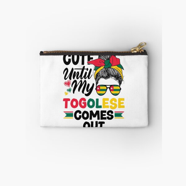 Item preview, Togolese Togo Togolese Flag Cute Until My Togolese Comes Out designed and sold by ShopTheStyle.
