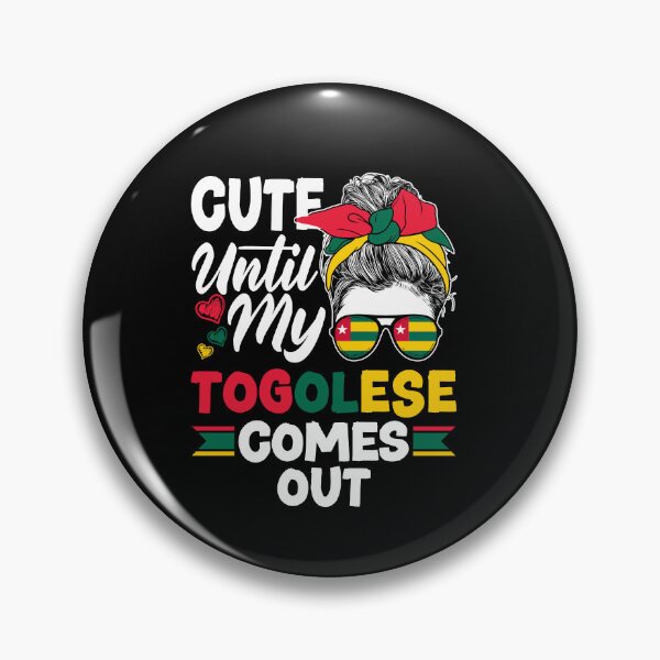 Item preview, Togolese Togo Togolese Flag Cute Until My Togolese Comes Out designed and sold by ShopTheStyle.