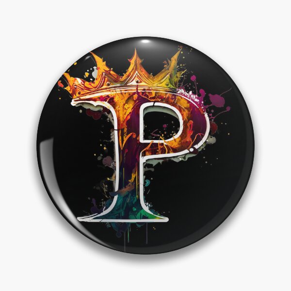Item preview, Graffiti letter P with crown designed and sold by hendeJens.