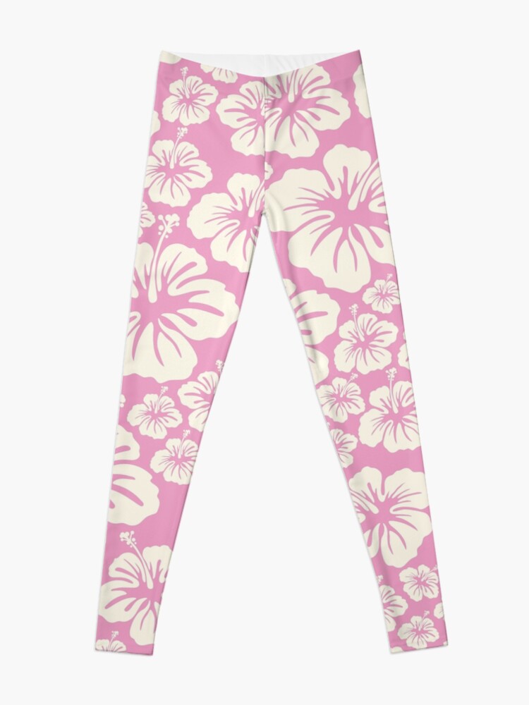 pink hibiscus tropical aloha Hawaii coconut girl aesthetic iPhone case  Leggings for Sale by blomastudios