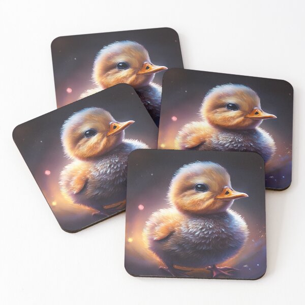 Item preview, Cute adorable chick in space designed and sold by artyficial-.