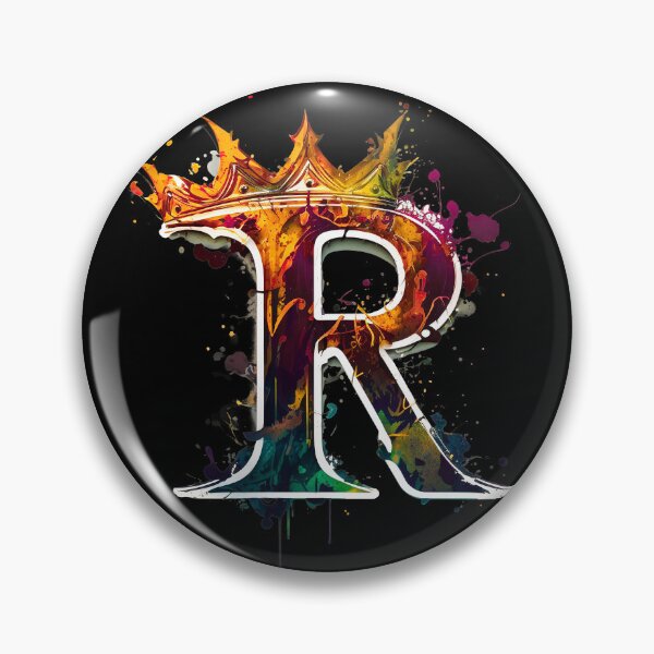 Item preview, Graffiti letter R with crown designed and sold by hendeJens.