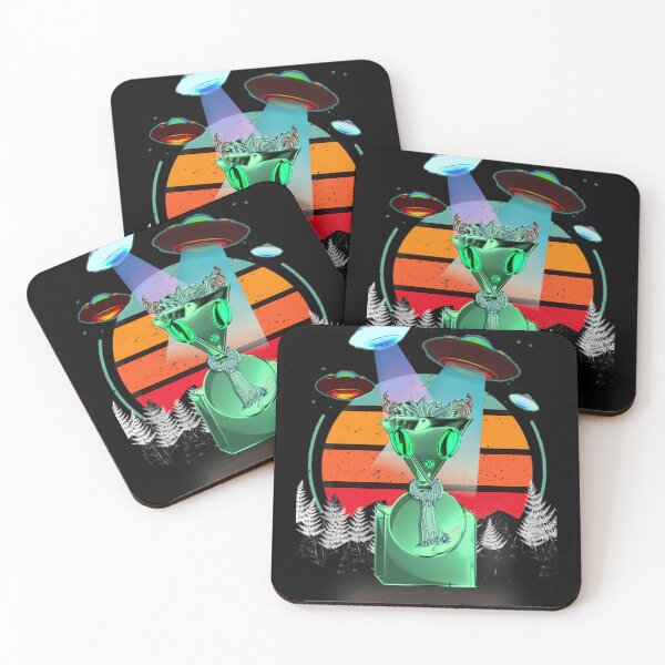 Item preview, Unidentified Flying Object I Rather Believe UFO Abstract Retro Gift  designed and sold by Dodern.