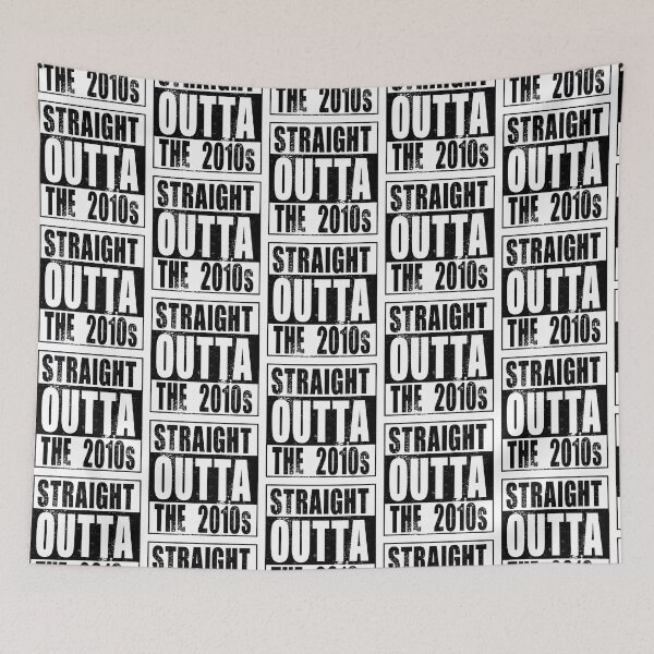 Item preview, Straight Outta The 2010s (black) designed and sold by SolidEarthArt.