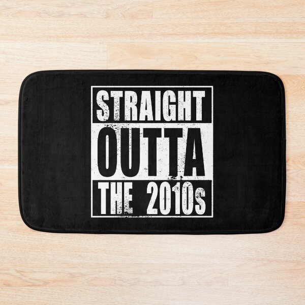 Item preview, Straight Outta The 2010s (white) designed and sold by SolidEarthArt.