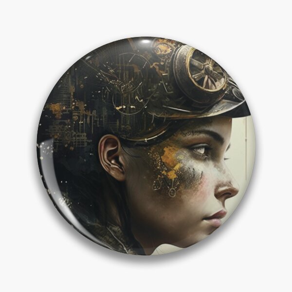 Item preview, Steampunk Portraits, Silhouettes of the Machine #35 designed and sold by MindAsylum.