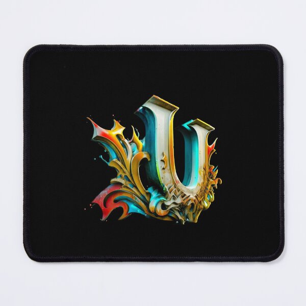 Item preview, Graffiti letter U with crown designed and sold by hendeJens.