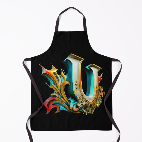 Item preview, Graffiti letter U with crown designed and sold by hendeJens.