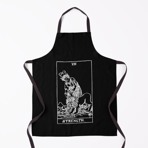 Item preview, Strength Tarot in white designed and sold by winterwinter.