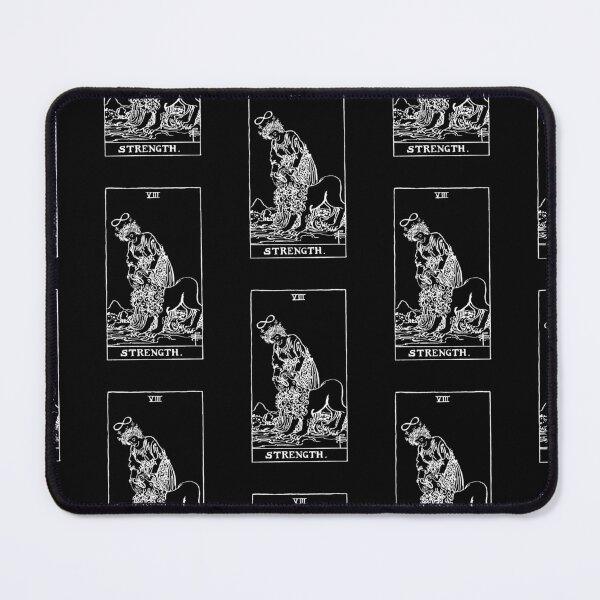 Item preview, Strength Tarot in white designed and sold by winterwinter.