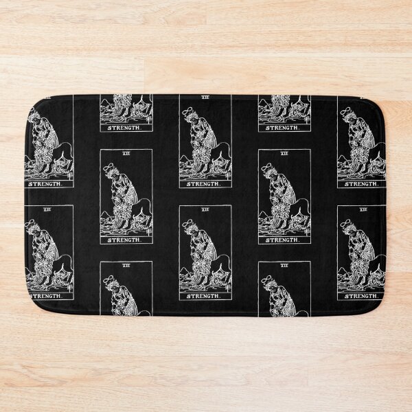 Item preview, Strength Tarot in white designed and sold by winterwinter.