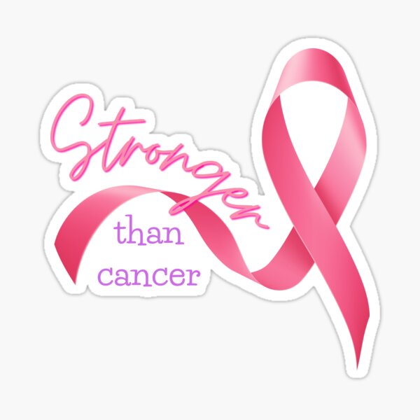Item preview, Stronger Than Cancer - Breast Cancer T-Shirt & Gifts - Pink Ribbon Symbol Breast Cancer Awareness - Cancer Warrior & Cancer Survivor designed and sold by Kenny789.