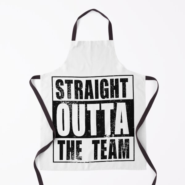 Item preview, Straight Outta The Team (black) designed and sold by SolidEarthArt.