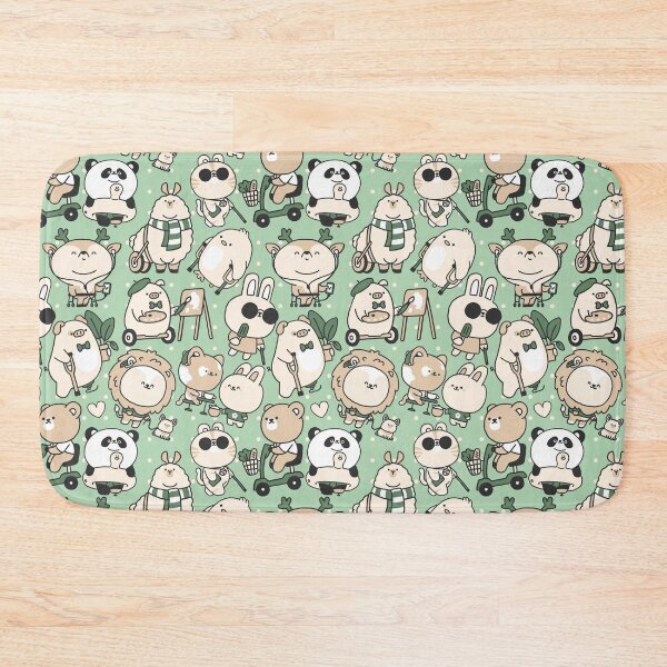 Item preview, Disabled & Cute - Seamless Pattern designed and sold by MadeByBeata.