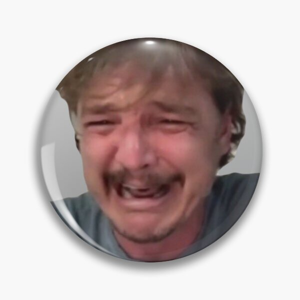 Item preview, Crying Pedro Pascal designed and sold by RobynYourHeart.