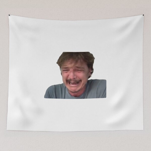 Item preview, Crying Pedro Pascal designed and sold by RobynYourHeart.