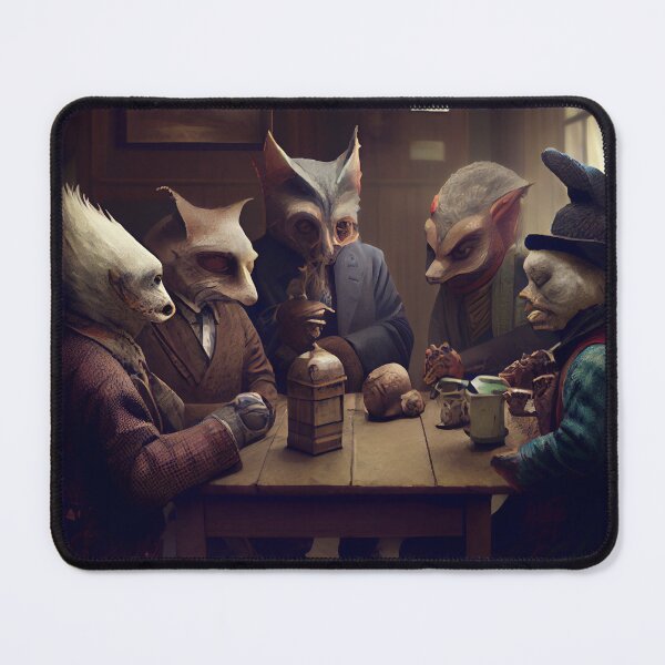Artikelvorschau, The Odd Gathering Digital Painting entworfen und verkauft von CodeAndColors.