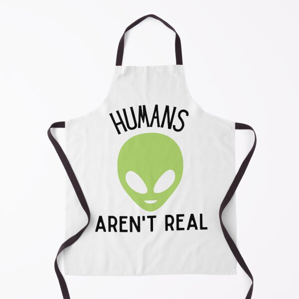 Item preview, Alien Humans Aren't Real Tee Ladies Mens Gift Science Outer Space Geek Nerd Ufo Geekery Hipster Alien Head Face designed and sold by HAWORD.