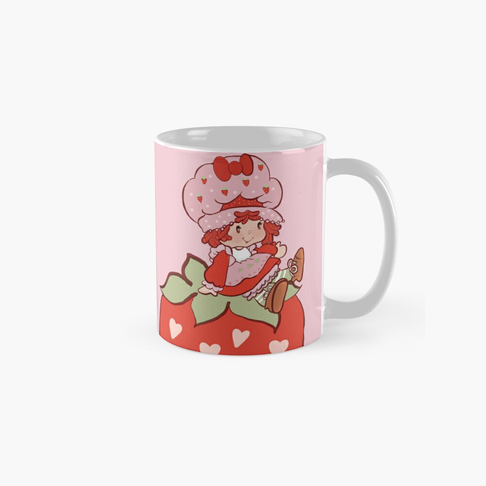 Strawberry shape Coffee mug Ceramic cup cartoon Breakfast