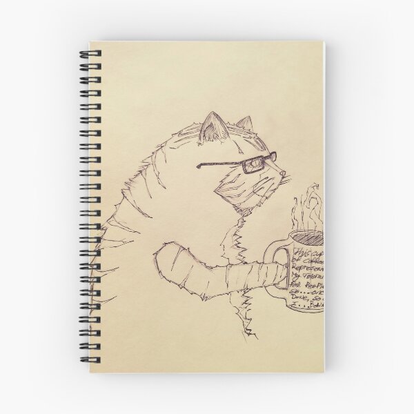 Item preview, Cat + Coffee = CoffeeCat designed and sold by ArtRabbit1986.