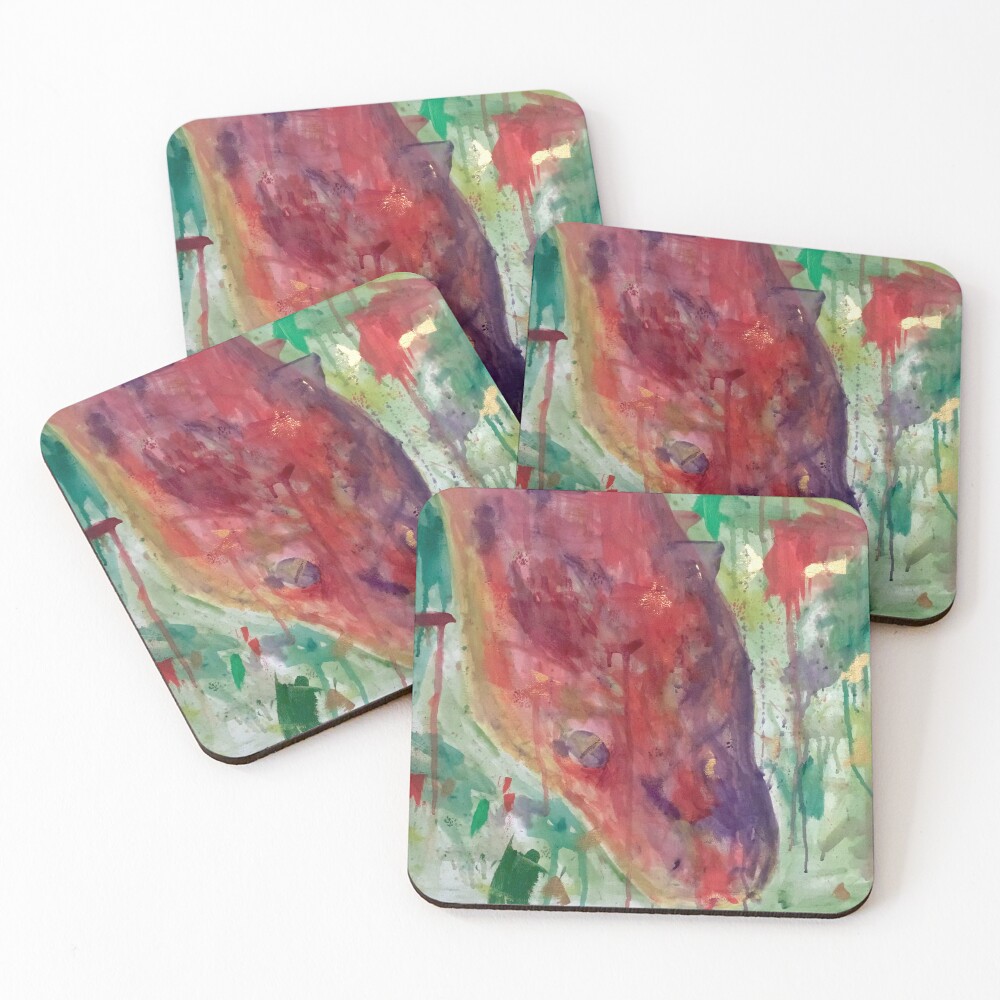 Item preview, Coasters (Set of 4) designed and sold by okithecoo.