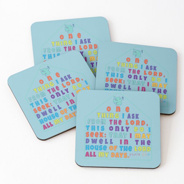 Item preview, psalm 27:4 bible verse designed and sold by EdifiedExpressions.