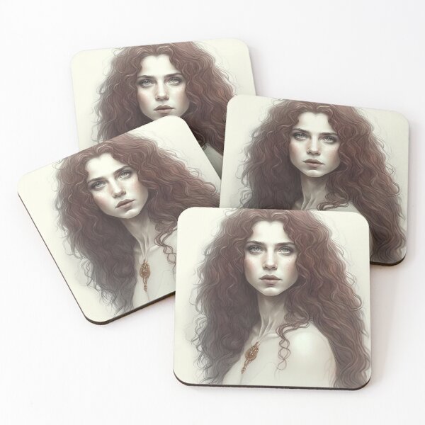 Item preview, mujer pelirroja designed and sold by veraton.