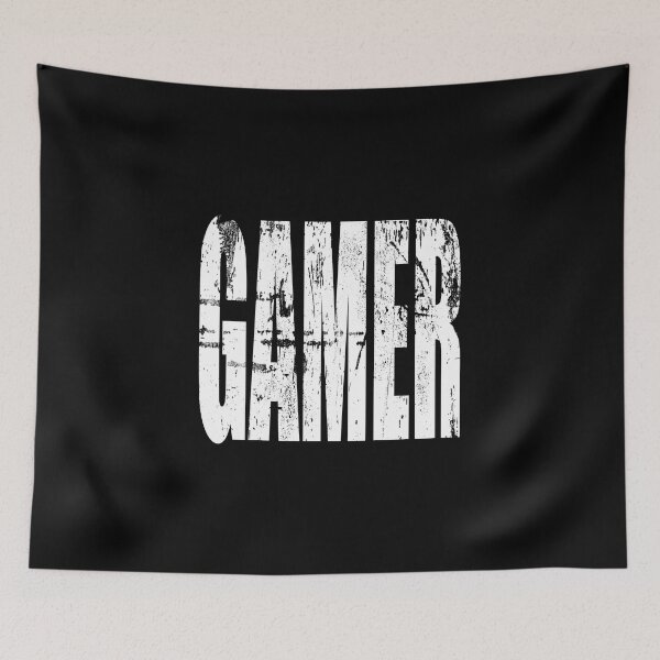 Item preview, White Grunge GAMER Text designed and sold by Jarmo Piironen.