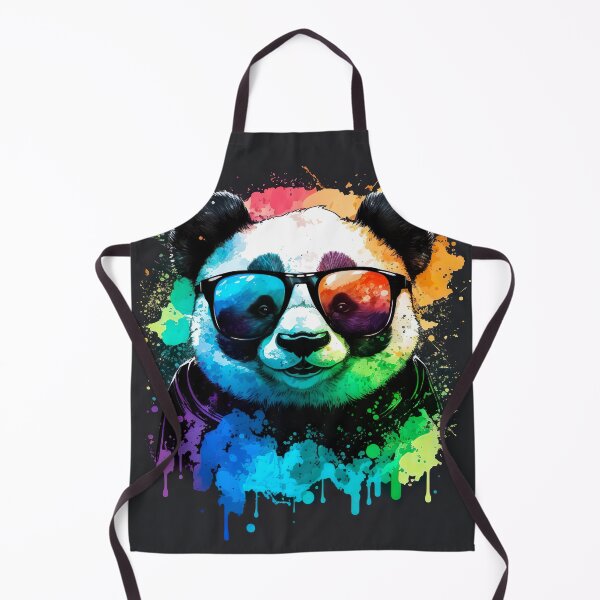 Artikelvorschau, Niedlicher Panda mit Sonnenbrille Mix of Colors Design entworfen und verkauft von ArtfulAmbitions.