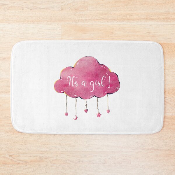 Item preview, It's a Girl Pregnancy Announcement designed and sold by BasedOnEarth.