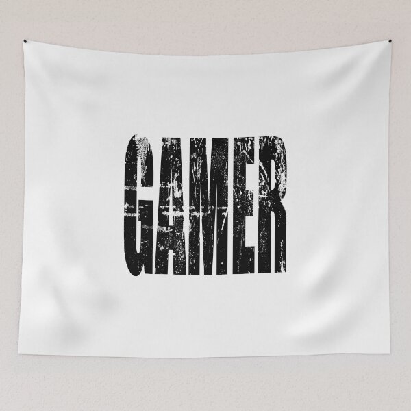 Item preview, Black Grunge Gamer Text designed and sold by Jarmo Piironen.