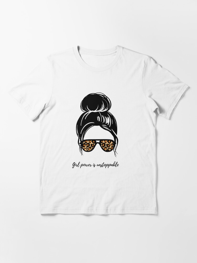 Girls Short Sleeve Girl Power Graphic Tee