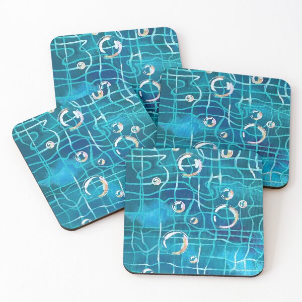 Item preview, Bubbles and pool illustration  designed and sold by DaryaGeft.