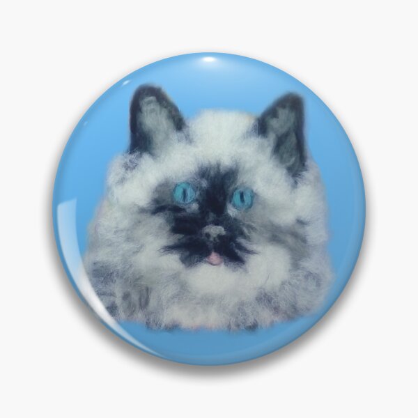 Item preview, angora cat siamese kitty designed and sold by FLEURDELAINE04.
