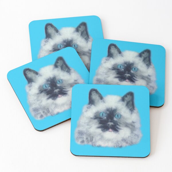 Item preview, angora cat siamese kitty designed and sold by FLEURDELAINE04.