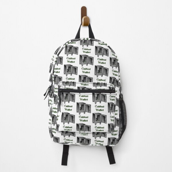 Item preview, 'Coldest Wallet' Crypto Vault - Funny Cold Wallet Design designed and sold by Ridiculam Toga.