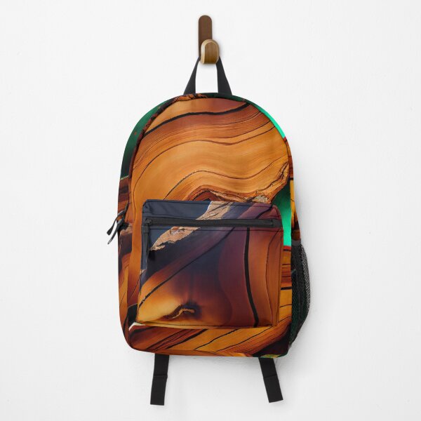Item preview, Amber wood slab with green epoxy pattern designed and sold by AppleElf.