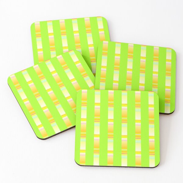 Item preview, Lime green yellow color combination | Lime green yellow geometric pattern designed and sold by lausn.