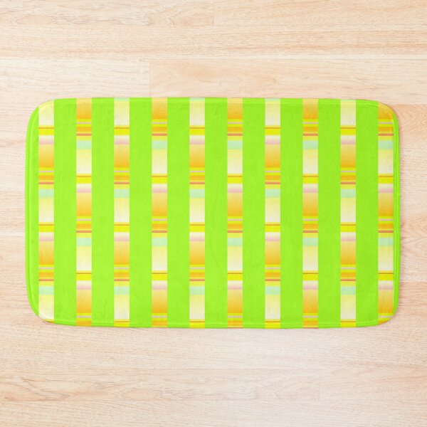 Item preview, Lime green yellow color combination | Lime green yellow geometric pattern designed and sold by lausn.