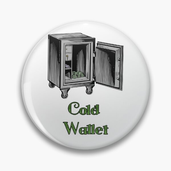 Artikelvorschau, Krypto-Tresor „Cold Wallet“ – Lustiges Cold Wallet-Design entworfen und verkauft von Ridiculam Toga.