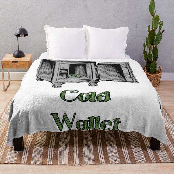 Item preview, 'Cold Wallet' Crypto Vault - Funny Cold Wallet Design designed and sold by Ridiculam Toga.