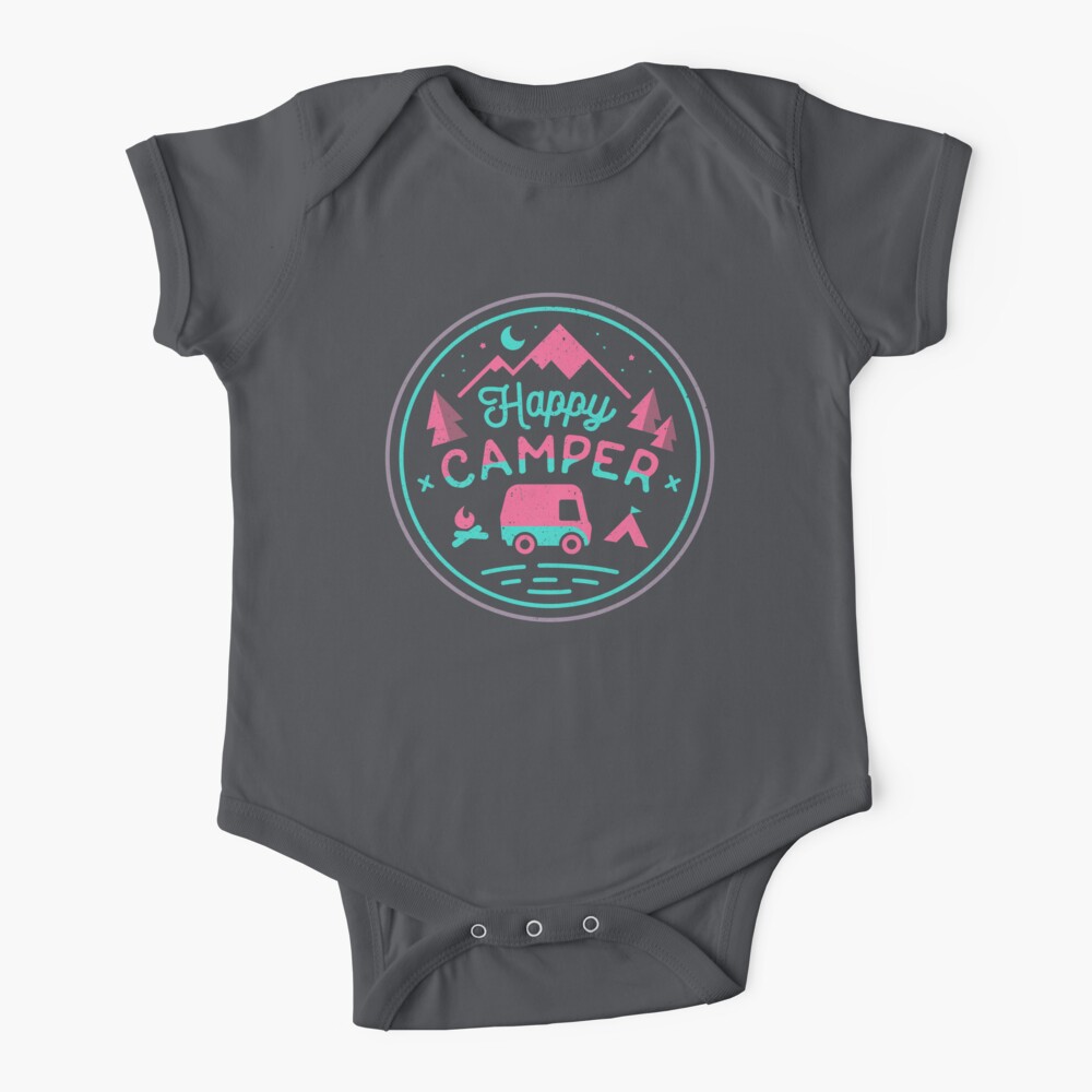Happy Camper Soft-top Baby One-Piece