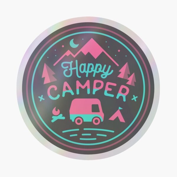 Item preview, Happy Camper Soft-top designed and sold by amandaflagg.