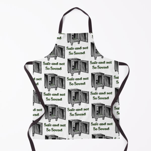 Item preview, 'Safe and not So Sound Money' Crypto Vault - Funny Cold Wallet Design designed and sold by Ridiculam Toga.