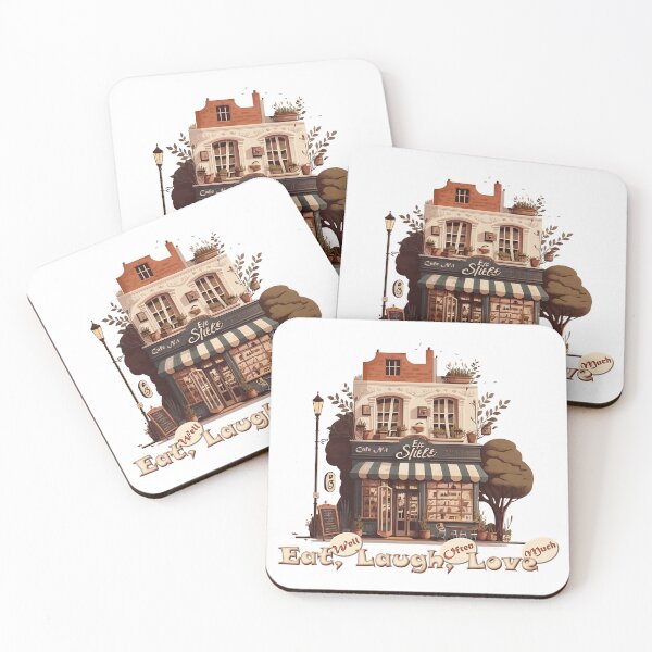 Item preview, Cafe and Restaurant #6: Eat, Laugh, Love  designed and sold by BWstudios.
