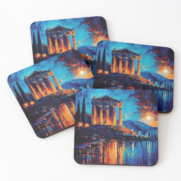 Item preview, Supernatural Starry Night The Acropolis designed and sold by Ishtiaqart.